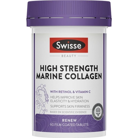 Swisse Beauty High Strength Marine Collagen pills 60 pills