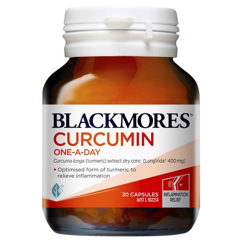 Blackmores Curcumin One A Day Australian turmeric essence 30 tablets