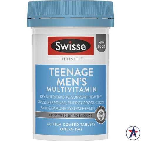 Swisse Teenage Men's Multivitamin 60 tablets