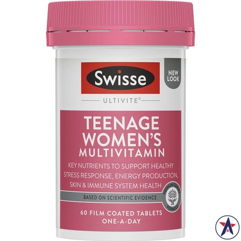 Swisse Teenage Women's Multivitamin 60 tablets