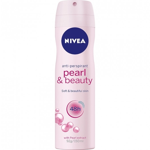 Nivea women's deodorant spray Pearl & Beauty 48H Anti Perspirant 150ml