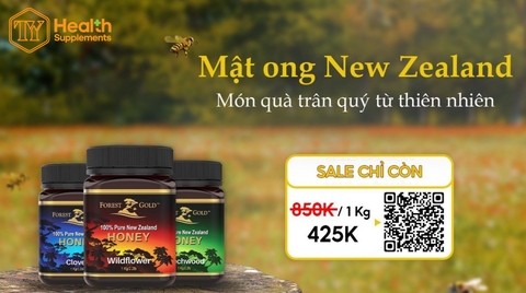 Mật ong New Zealand - Món quà trân quý từ thiên nhiên