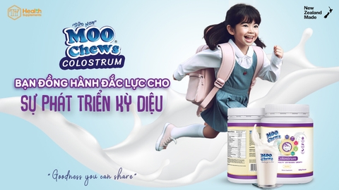 Sữa non MooChews – Bạn đồng hành đắc lực cho sự phát triển kỳ diệu! 