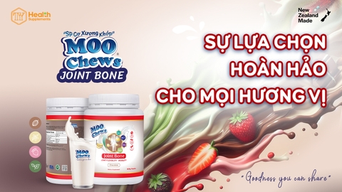 Moo Chews Joint Bone - Sự lựa chọn hoàn hảo cho mọi hương vị