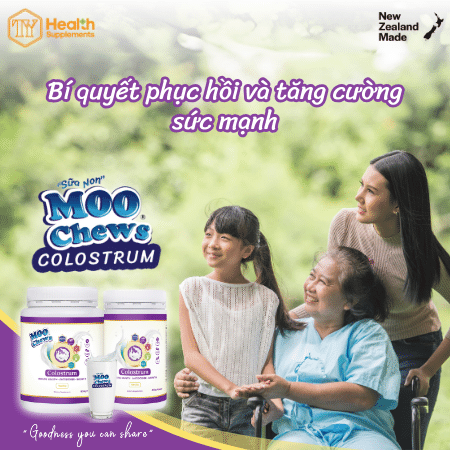 Sữa non Moo Chews - Bí quyết phục hồi và tăng cường sức mạnh