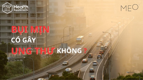 BỤI MỊN CÓ GÂY UNG THƯ PHỔI KHÔNG?