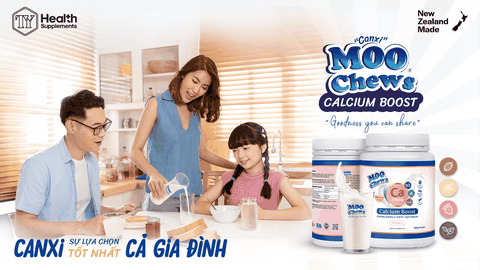 Moo Chews Calcium Boost - Lựa chọn tốt nhất cho cả gia đình