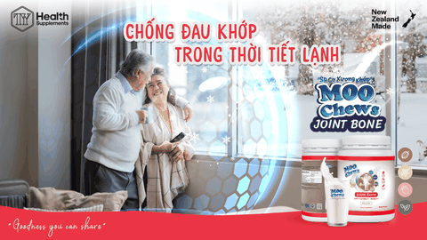 Moo Chews Joint Bone - Chống đau khớp trong thời tiết lạnh