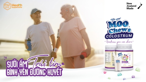 Moo Chews Colostrum: Sưởi ấm trái tim, Bình yên đường huyết