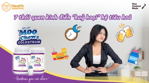 🚨 CẤP BÁO:  7 thói quen kinh điển 'huỷ hoại' hệ tiêu hóa