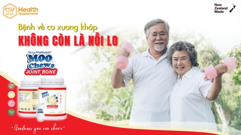 Có Moo Chews Joint Bone: Bệnh về cơ xương khớp không còn là nỗi lo