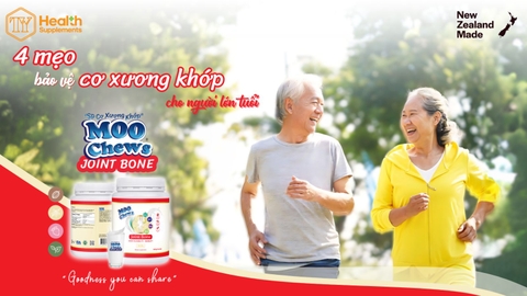 4 mẹo vặt níu giữ cơ xương khớp 'tuổi thanh xuân'