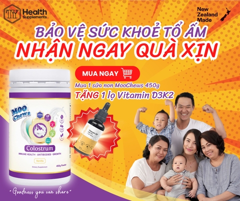 Bảo vệ sức khoẻ tổ ấm, Trúng quà 'khủng' cùng Moo Chews