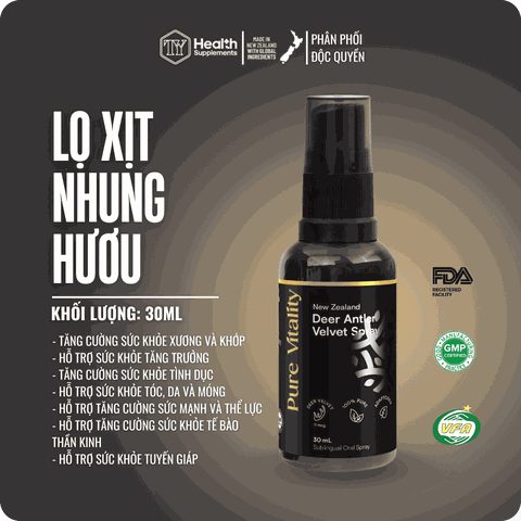 Nhung Huơu lọ xịt bổ sung - TPBVSK