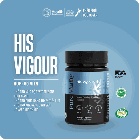 TPBVSK - His Vigour - Sản phẩm cải thiện sức khỏe sinh lý nam