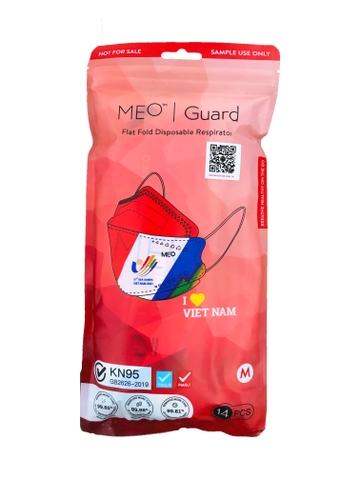 Khẩu trang MEO Guard phiên bản SEA Games 31 (Free ship từ 10 gói trở lên)
