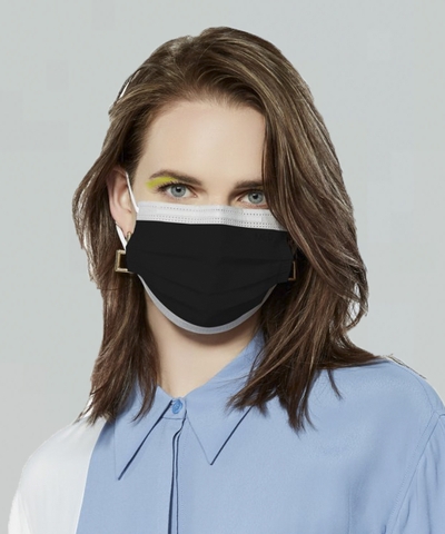 Khẩu trang thời trang MEO Med - màu đen (Free ship từ 10 gói trở lên)