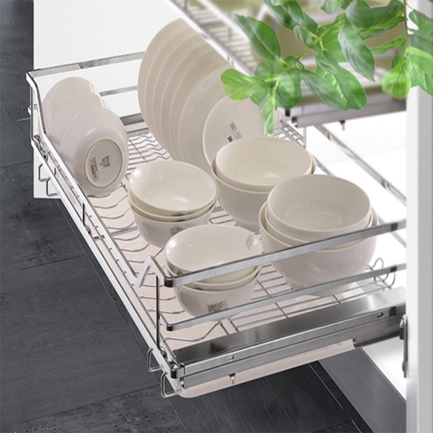 Giá xoong nồi bát đĩa đa năng nan dẹt Inoxen BS304-61/71/81/91
