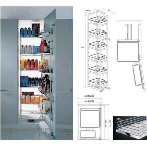 Tủ khô đáy gỗ cánh mở Inoxen TKM-545M/560M
