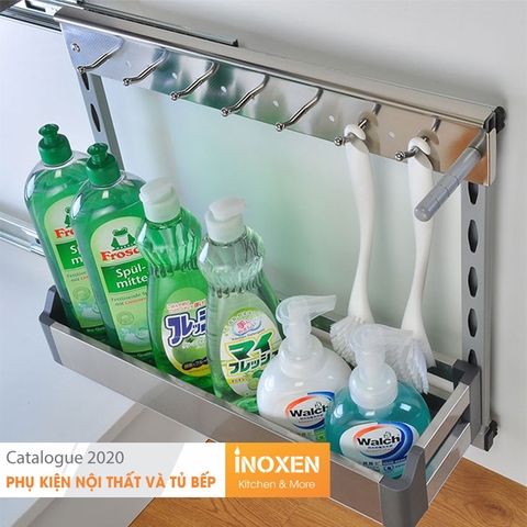 Giá đơn để chai lọ chất tẩy rửa Inoxen TRH250