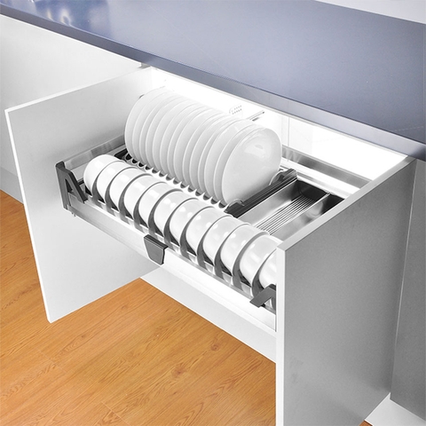 Kệ bát đĩa cánh mở Inox hộp Inoxen BH60/70/80/90.1A