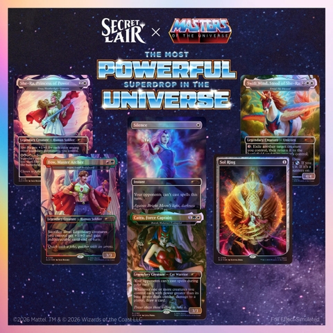 [Pre-Order] Magic the Gathering - Secret Lair x Masters of the Universe™: She-Ra™, Princess of Power