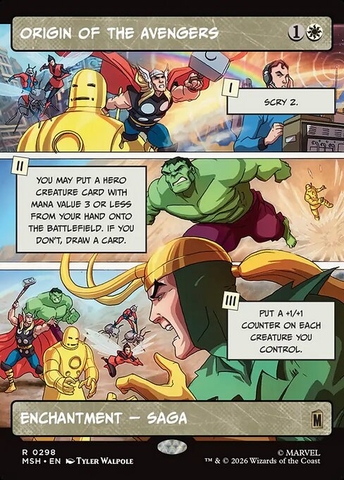 Magic: The Gathering - Marvel Super Heroes - Origin of the Avengers (298)