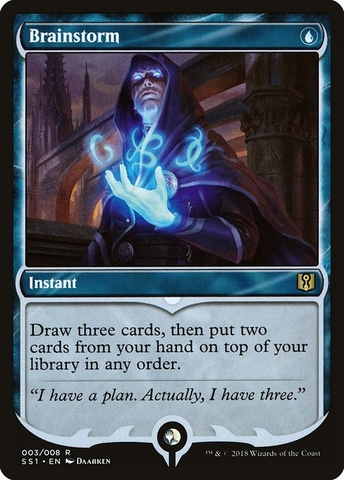 Magic: The Gathering - Signature Spellbook: Jace - Brainstorm (3)