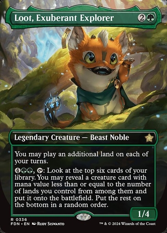 Magic: The Gathering - Foundations - Loot, Exuberant Explorer (336)