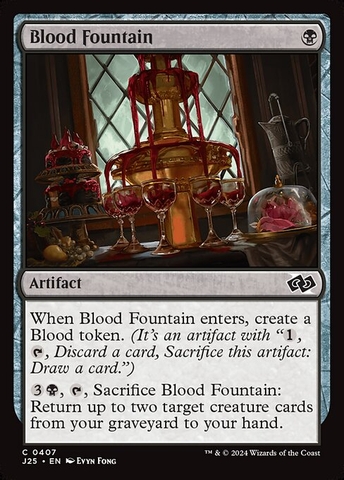 Magic: The Gathering - Foundations Jumpstart - Blood Fountain (407)
