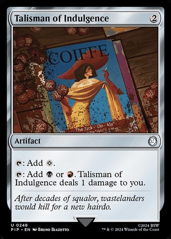 Magic: The Gathering - Fallout - Talisman of Indulgence (248)