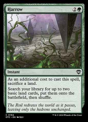 Magic: The Gathering - Outlaws of Thunder Junction Commander - Harrow (194)