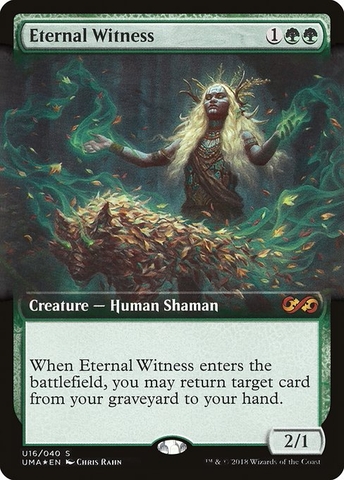Magic: The Gathering - Ultimate Box Topper - Eternal Witness (16) Foil