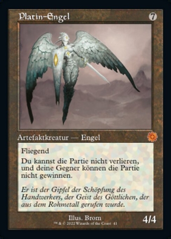 Magic: The Gathering - The Brothers' War Retro Artifacts - Platinum Angel (41)