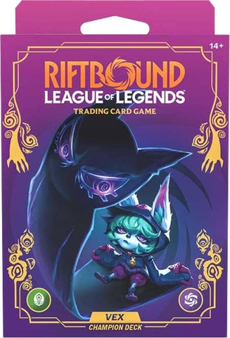 [Pre-Order] Riftbound TCG - Unleashed - Champion Deck (Vex)