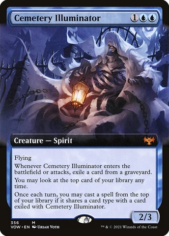 Magic: The Gathering - Innistrad: Crimson Vow - Cemetery Illuminator (356)