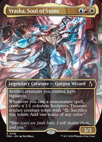 Magic: The Gathering - Reality Fracture - Vraska, Soul of Stone (318)