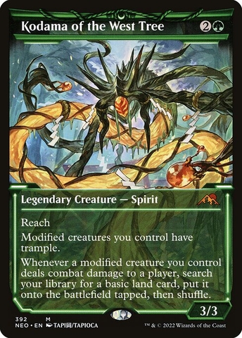 Magic: The Gathering - Kamigawa: Neon Dynasty - Kodama of the West Tree (392)