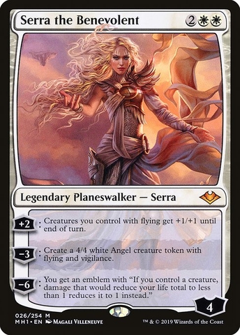 Magic: The Gathering - Modern Horizons - Serra the Benevolent (26)
