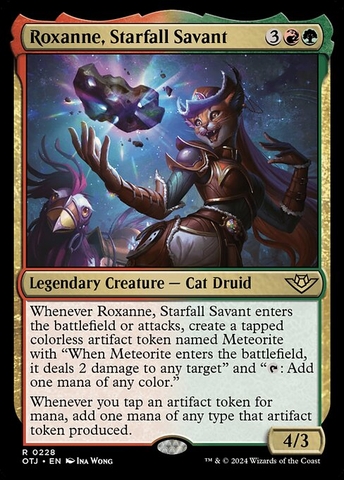 Magic: The Gathering - Outlaws of Thunder Junction - Roxanne, Starfall Savant (228)