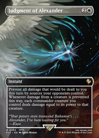 Magic: The Gathering - Final Fantasy Commander - Judgment of Alexander (455) Foil