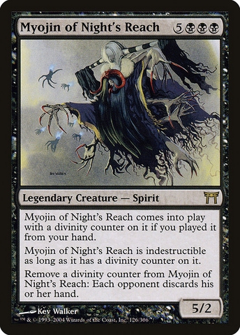 Magic: The Gathering - Champions of Kamigawa - Myojin of Night's Reach (126)