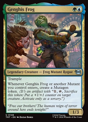Magic: The Gathering - Teenage Mutant Ninja Turtles - Genghis Frog (148)
