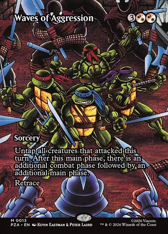 Magic: The Gathering - Teenage Mutant Ninja Turtles Source Material - Waves of Aggression (13)