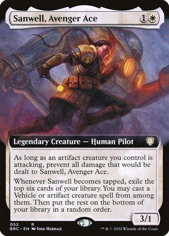 Magic: The Gathering - The Brothers' War Commander - Sanwell, Avenger Ace (52)