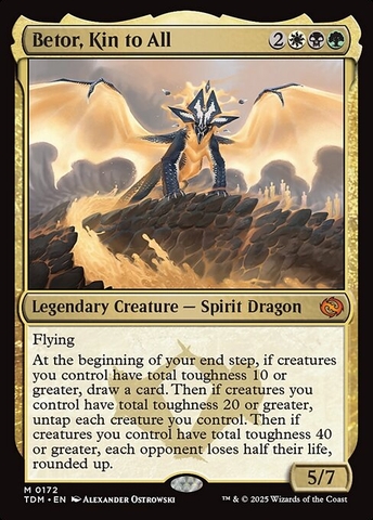 Magic: The Gathering - Tarkir: Dragonstorm - Betor, Kin to All (172) Foil