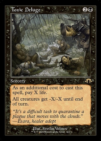 Magic: The Gathering - Modern Horizons 3 - Toxic Deluge (412) Foil