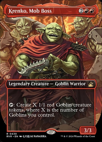 Magic: The Gathering - Ravnica Remastered - Krenko, Mob Boss (430)
