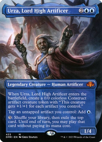Magic: The Gathering - Dominaria Remastered - Urza, Lord High Artificer (423)
