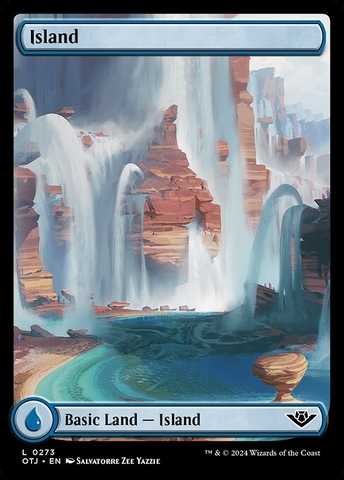Magic: The Gathering - Outlaws of Thunder Junction - Island (273) Foil
